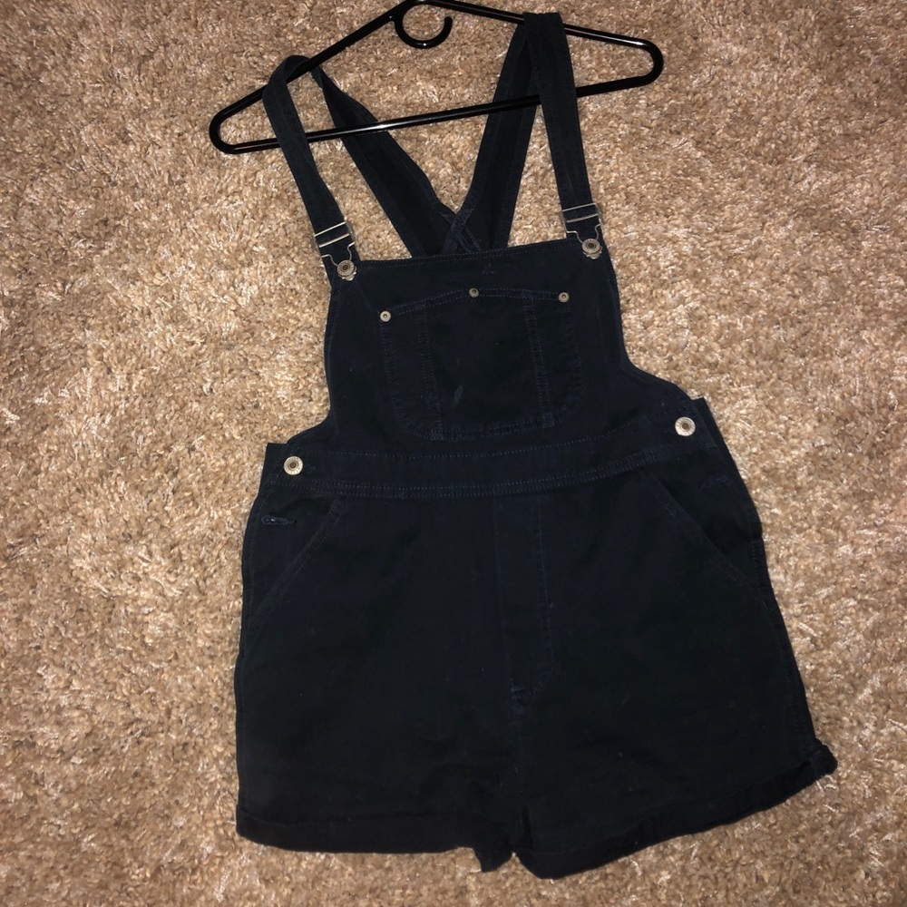 Dark blue mini overalls